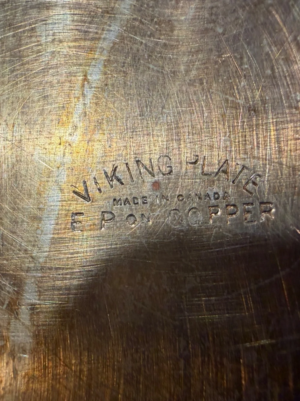 Silverplated VIking Butter or Relish Dish base